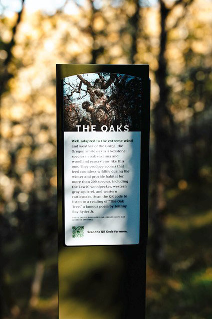 Photo of FOCG interpretive sign.