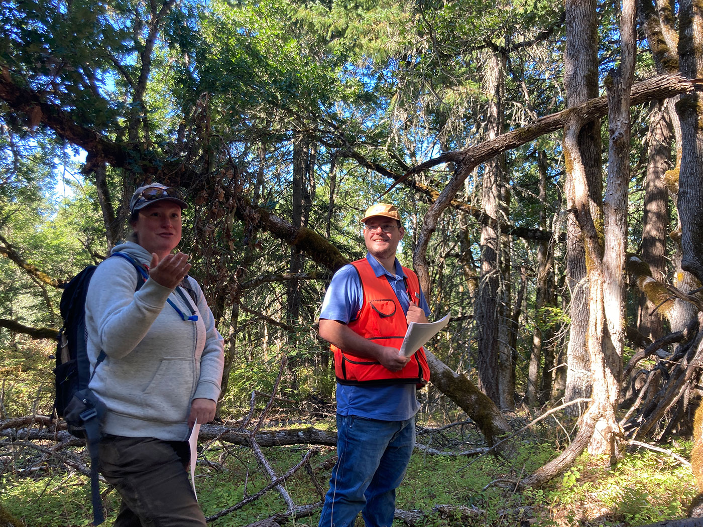 Photo of workers working in the field.