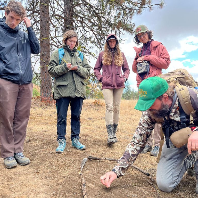 Photo of workers working in the field.