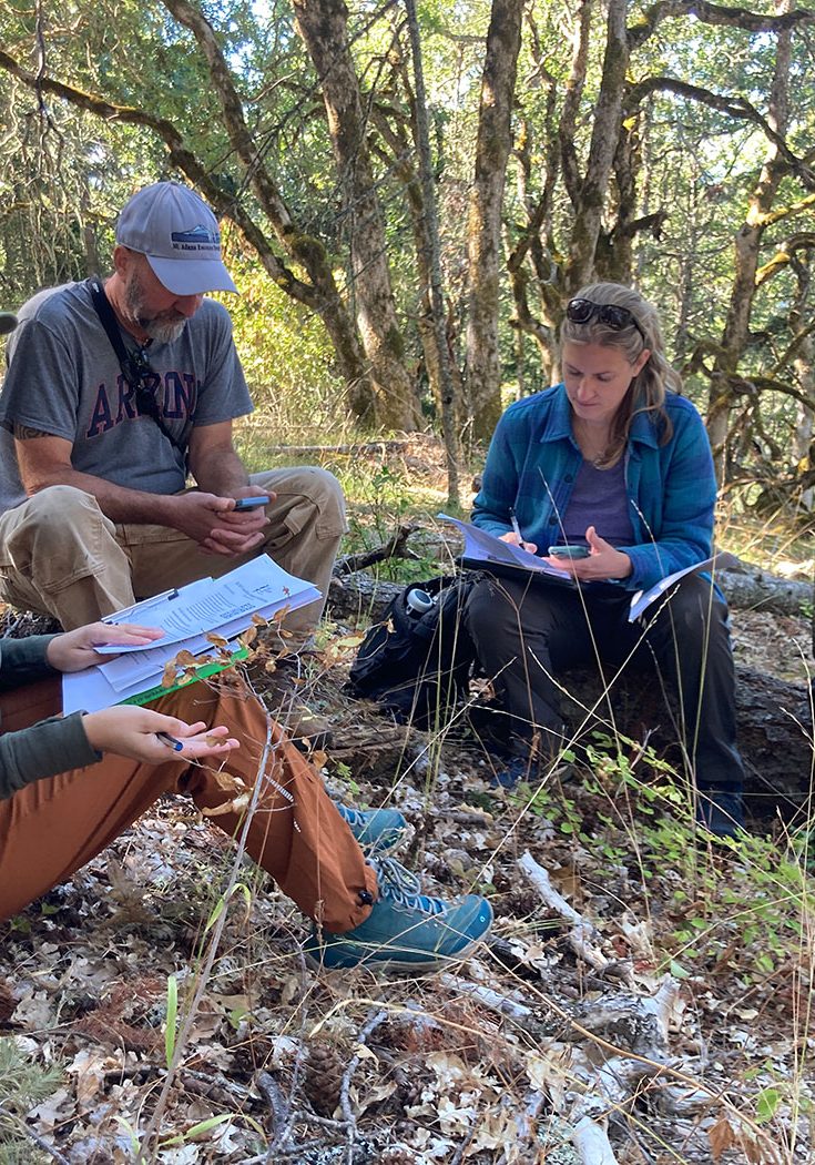 Photo of workers working in the field.